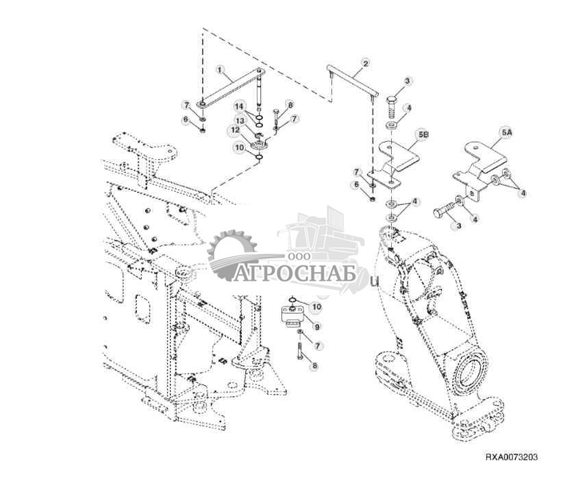 Steering Input Position Sensor (Cast Gudgeon With 2.5
